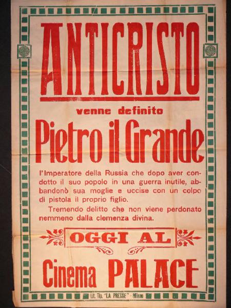 Anticristo (Pietro il grande)