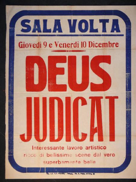 Deus judicat