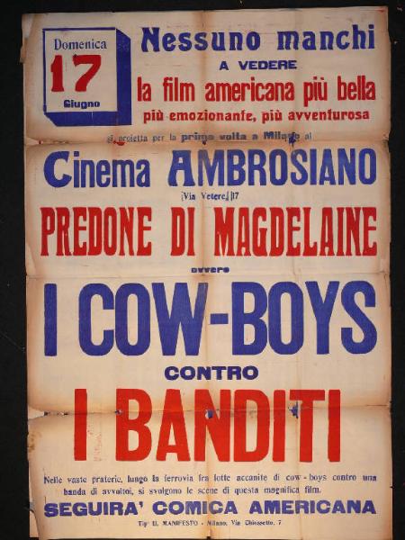 Predone di Magdelaine (I Cow-Boys contro i banditi)