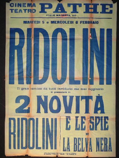 Ridolini e le spie/ Ridolini e la belva nera