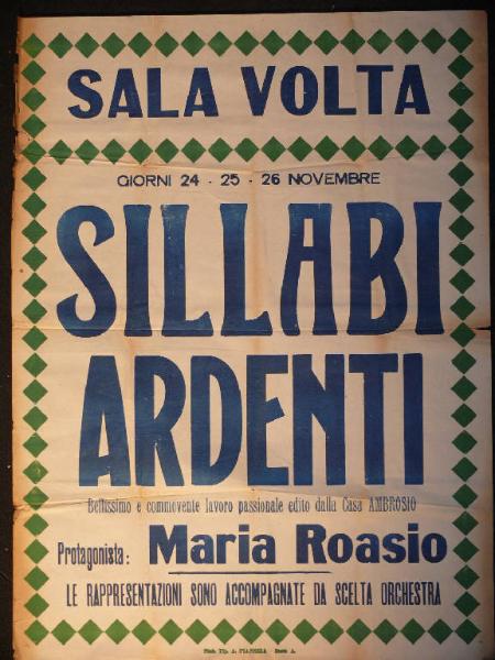 Sillabi ardenti