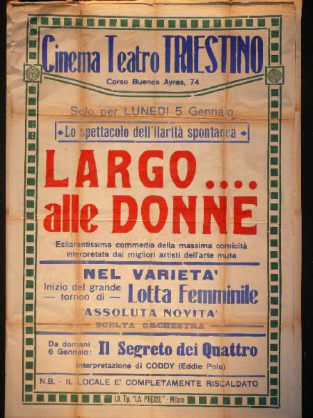 Largo alle donne/ Il segreto dei quattro