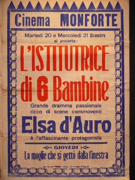 L' istitutrice di 6 bambine/ La moglie che si gettò dalla finestra