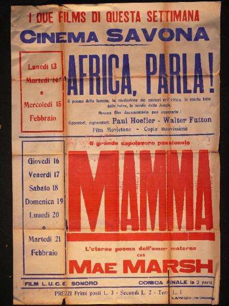 Africa, parla!/ Mamma