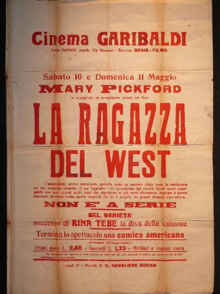 La ragazza del West/ Il cavaliere rosso