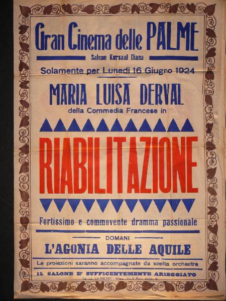 Riabilitazione/ L' agonia delle aquile