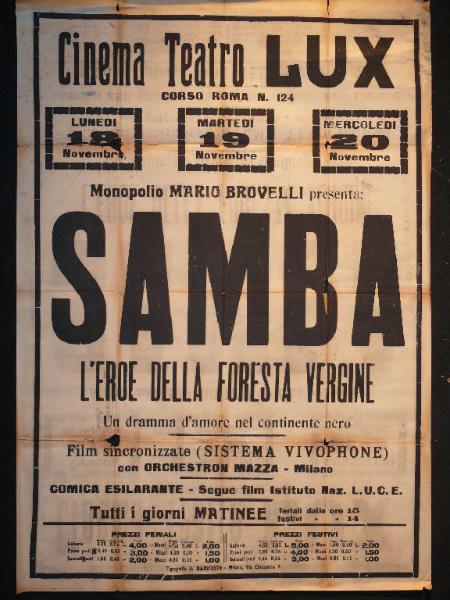 Samba (L'eroe della foresta vergine)