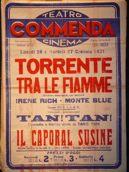 Torrente tra le fiamme/ Caporal susine