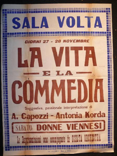 La vita e la commedia