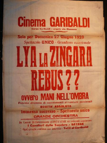 Lya la zingara rebus? (Mani nell'ombra)/ I cavalieri delle tenebre (Quinto episodio: Satana)