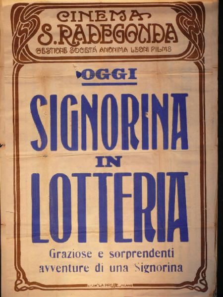 Signorina in lotteria