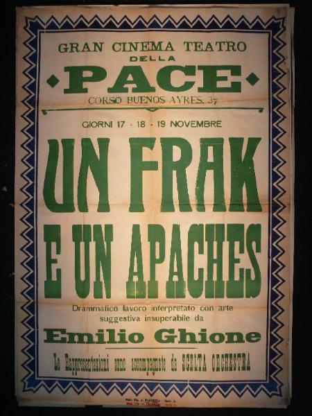 Un frak e un Apaches