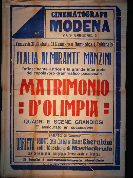 Matrimonio d'Olimpia