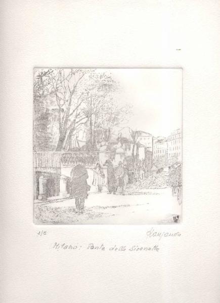 Milano: Ponte delle Sirenette