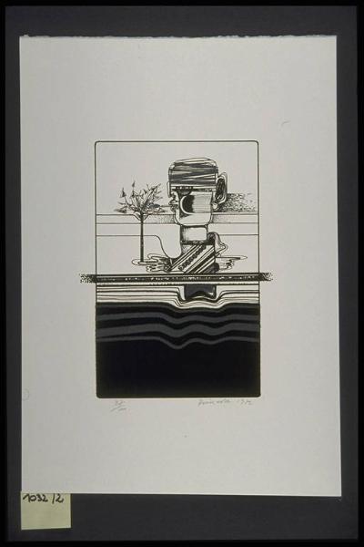 Cinque serigrafie di Luigi Rincicotti