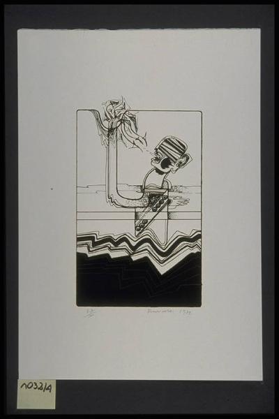 Cinque serigrafie di Luigi Rincicotti