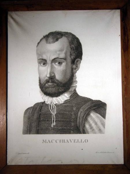 RITRATTO DI NICCOLO' MACCHIAVELLI