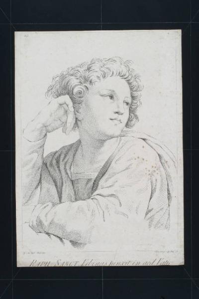 Teste della Celebre Scuola d'Atene dipinta da Raffaello Sanzio da Urbino nel Palazzo Vaticano ; disegnate in XL carte dal Cavalier Antonio Raffaello Mengs incise da Domenico Cunego