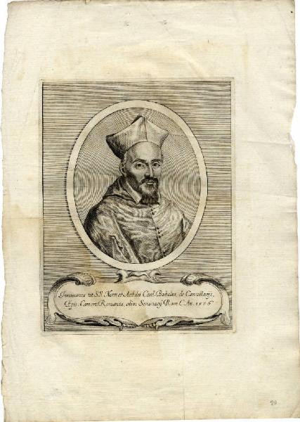 Ritratto del cardinale Innocenzo del Bufalo