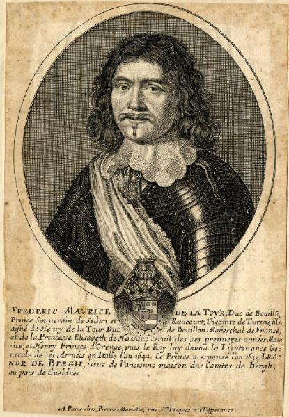 Ritratto di Frédéric Maurice de La Tour d'Auvergne