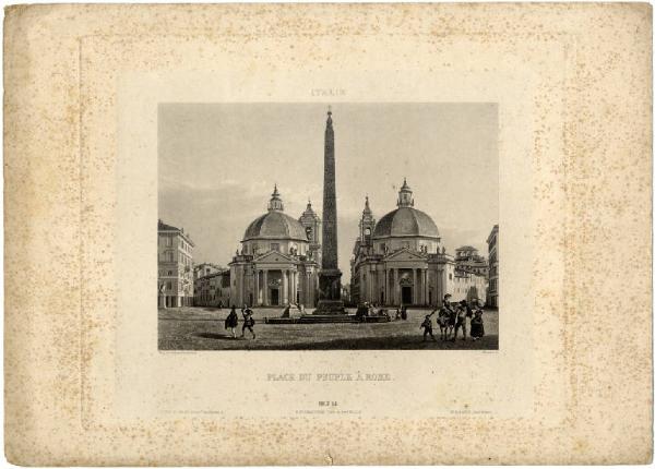 Place du Peuple a Rome