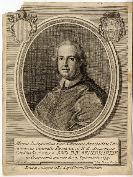 Ritratto del cardinale Mario Bolognetti