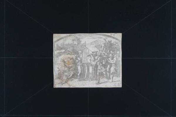 Storie bibliche dipinte nelle Logge Vaticane da Raffaello e incise da Orazio Borgianni nel 1615