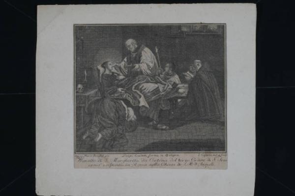 Transito di S. Margherita da Cortona del terzo Ordine di S. Francesco esistente in Roma nella Chiesa di S. M. d'Araceli