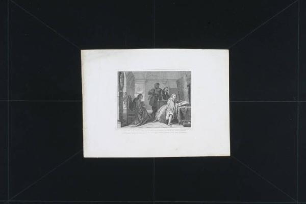 Dante nello studio di Giotto