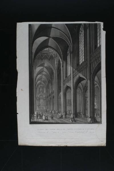 Interno del Tempio della SS.a Vergine, cattedrale di Anversa