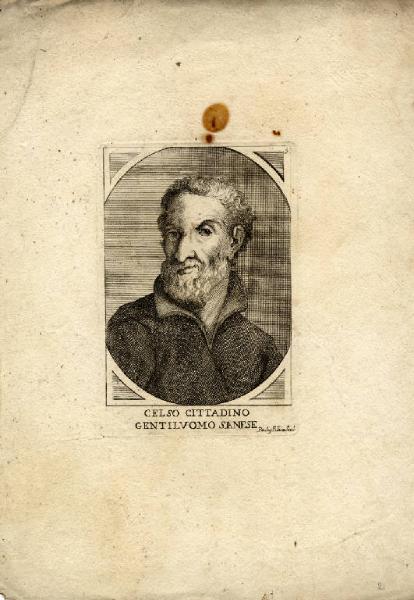 Celso cittadino gentilvomo sanese