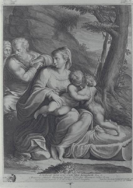 Sacra Famiglia con san Giovannino