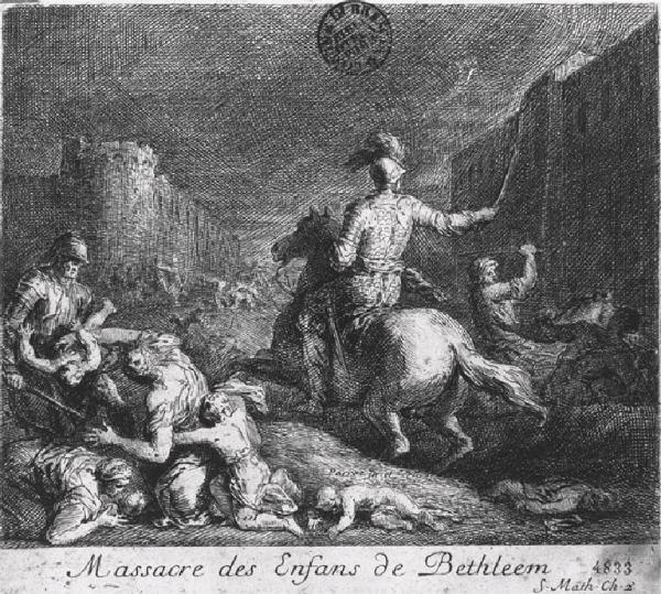 Massacre des Enfans de Bethleem