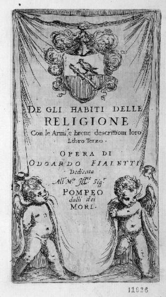 De gli Habiti delle Religioni Libro terzo