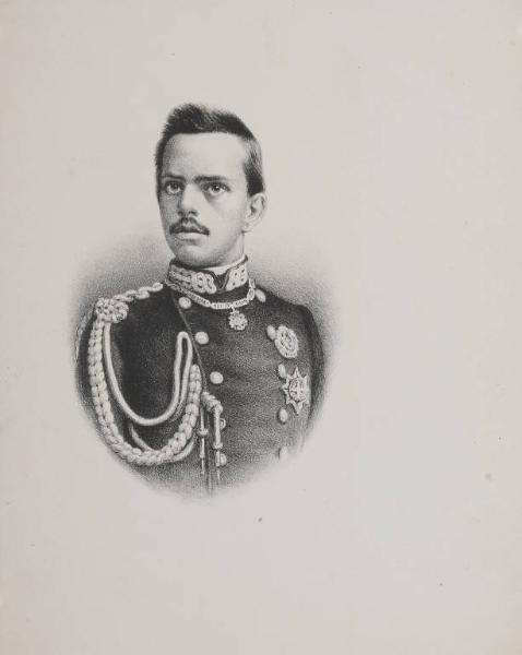 Ritratto del principe Umberto I di Savoia