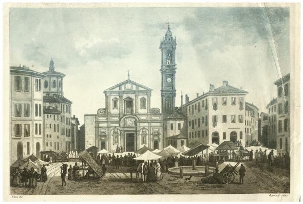 Piazza Santo Stefano a Milano