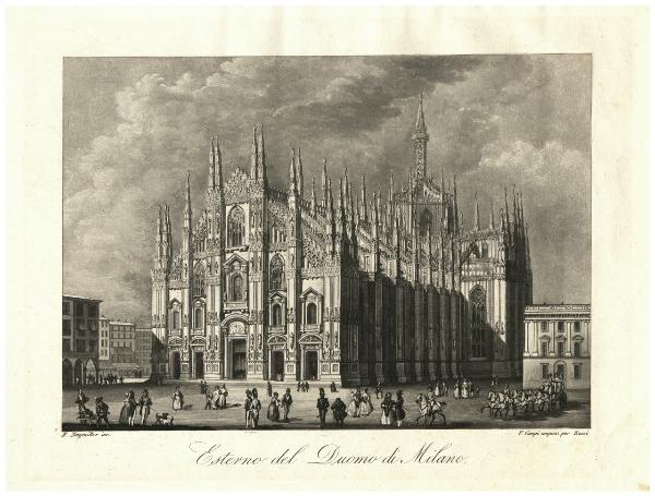 Esterno del Duomo di Milano