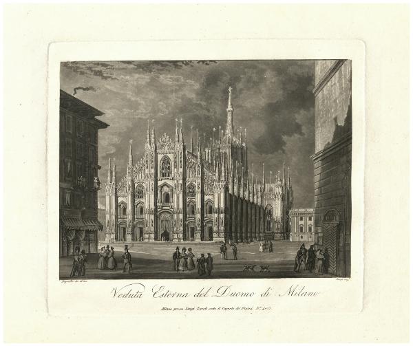 Veduta Esterna del Duomo di Milano