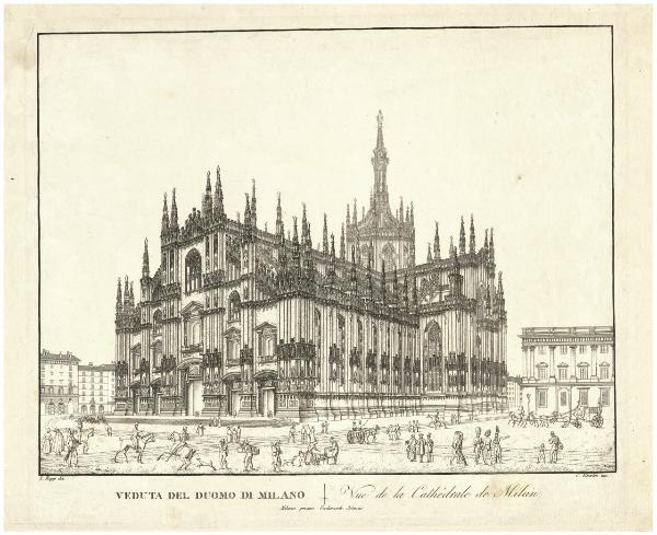 Veduta del Duomo di Milano