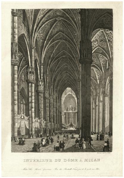 Interieur du Dôme à Milan
