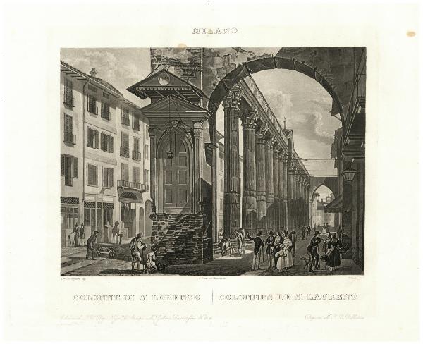 Milano. Colonne di S.t Lorenzo