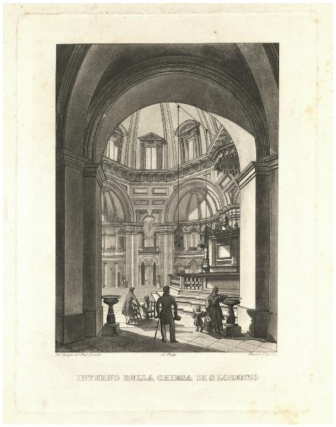 Interno della chiesa di S. Lorenzo