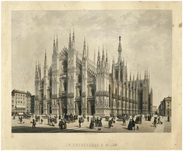 La cathédrale à Milan