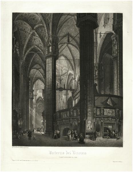 Interno del Duomoveduto dietro al coro