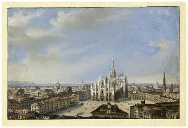 Veduta di Milano