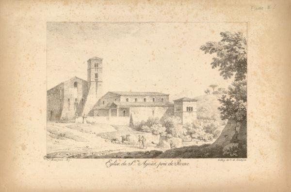 Eglise de S.te Agnès près de Rome