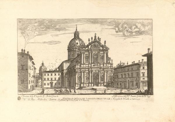 Piazza e Chiesa di S. Andrea della Valle