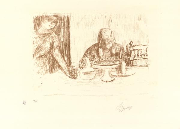 La coupe et le compotier