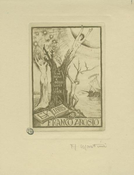 Ex libris per Franco Arosio