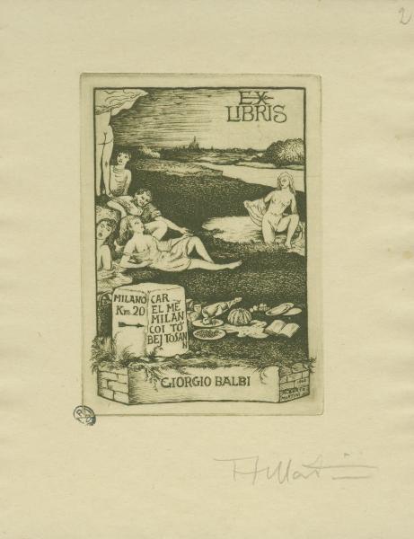 Ex libris per Giorgio Balbi